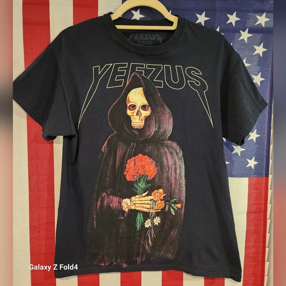 Yeezus Tour Shirt - Kanye West Merchandise T-Shirt, Heavy Cotton Tee 10 thumbnail image